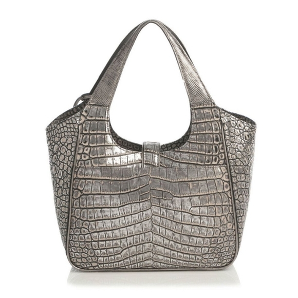 ๐๐ค BRAHMIN Steel SMALL CARLA Handbag & ADY WALLET ๐ค๐ - Picture 5 of 17